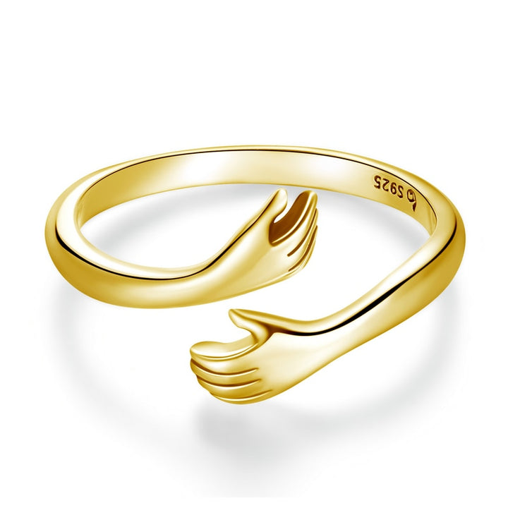 טבעת לנשים דגם חיבוק